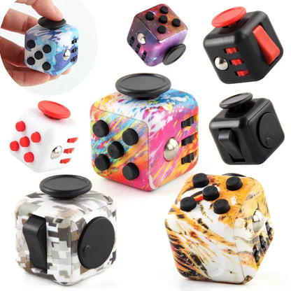 Antistress Fidget Compression Magic Dice Toy