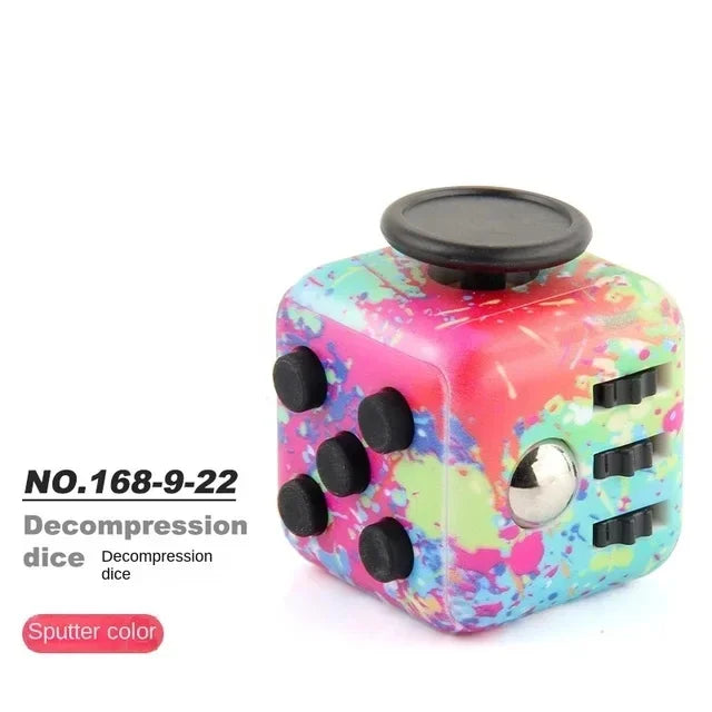 Antistress Fidget Compression Magic Dice Toy