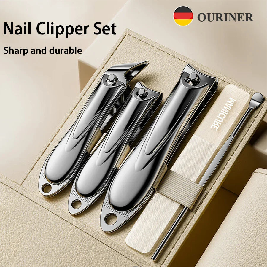 Manicure Set 5 Piece Nail Clipper Kit