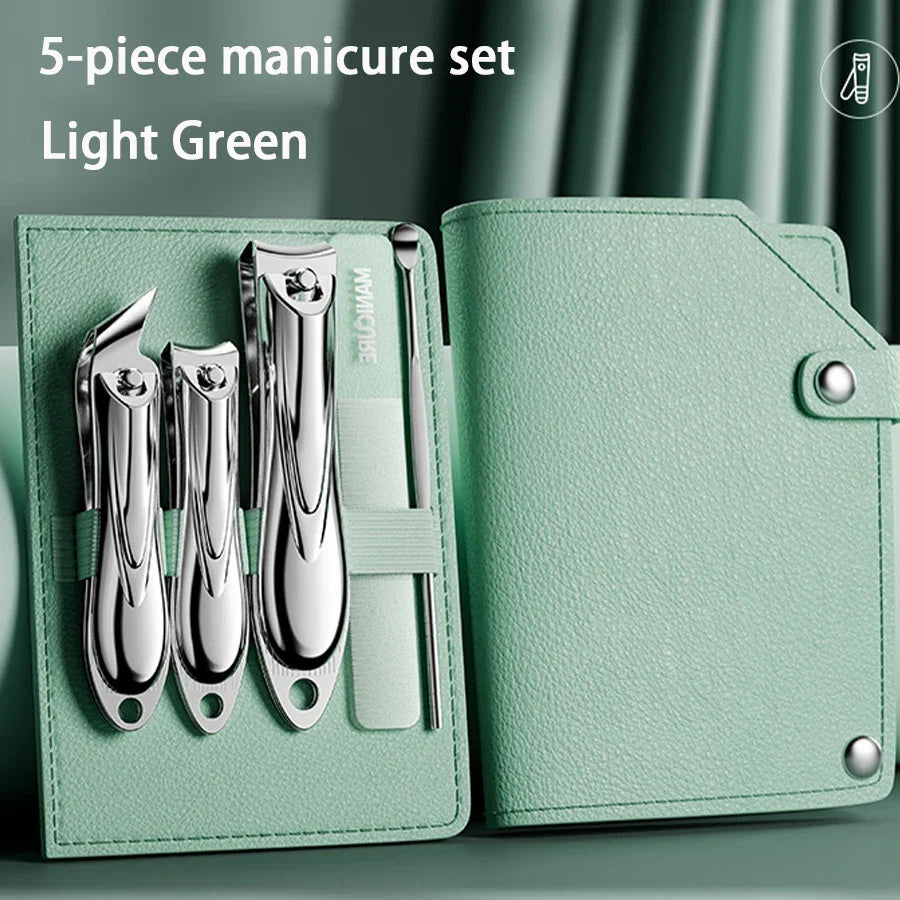 Manicure Set 5 Piece Nail Clipper Kit