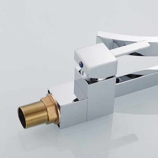 Waterfall Electroplated Basin Faucet